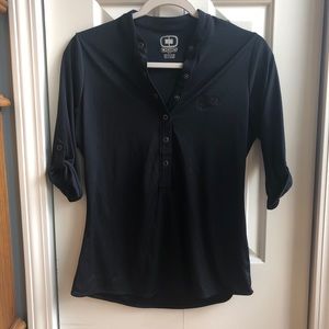 Audi branded black 3/4 shirt